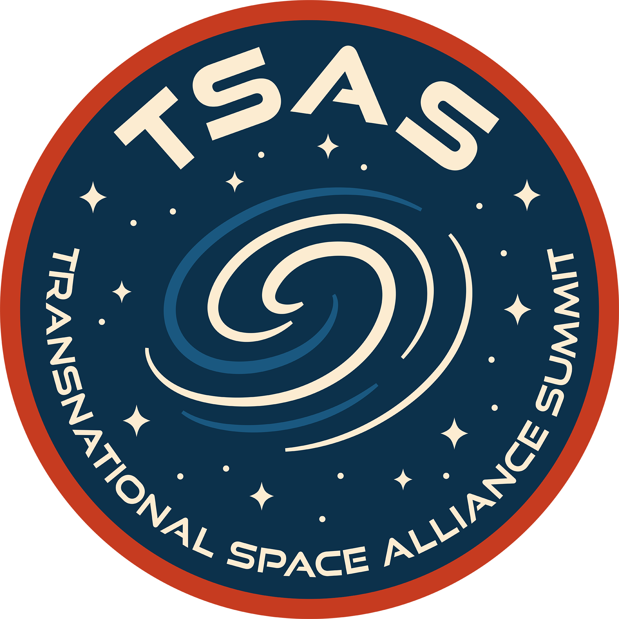 TSAS Mission Patch — Transnational Space Alliance Summit